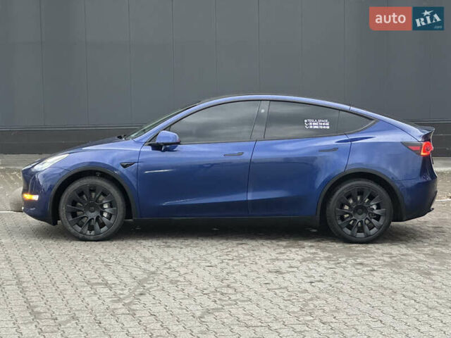 Синий Тесла Model Y, объемом двигателя 0 л и пробегом 36 тыс. км за 33000 $, фото 6 на Automoto.ua