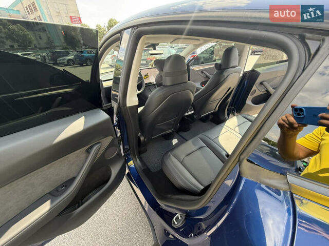 Синий Тесла Model Y, объемом двигателя 0 л и пробегом 26 тыс. км за 30000 $, фото 10 на Automoto.ua