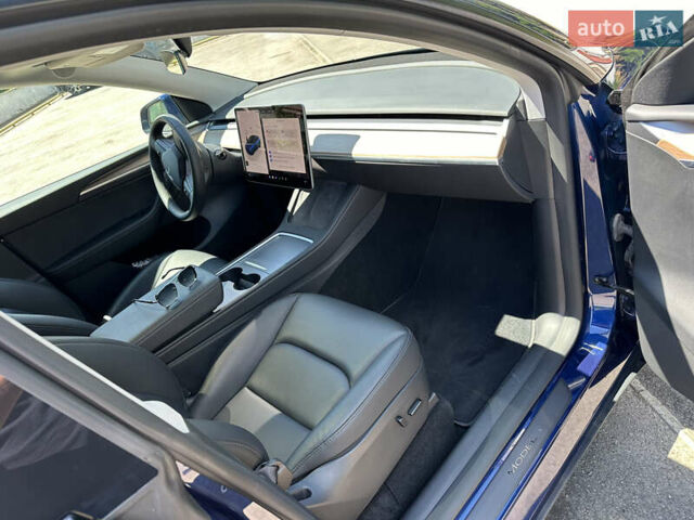 Синий Тесла Model Y, объемом двигателя 0 л и пробегом 15 тыс. км за 33000 $, фото 18 на Automoto.ua