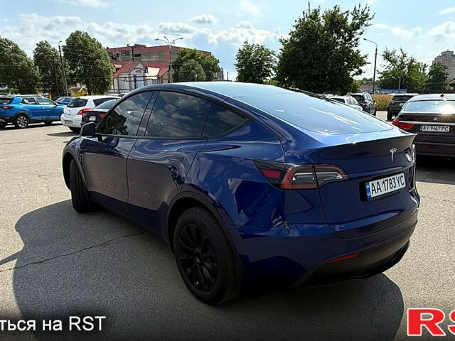 Синий Тесла Model Y, объемом двигателя 0 л и пробегом 26 тыс. км за 30000 $, фото 1 на Automoto.ua