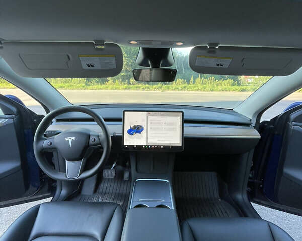 Синий Тесла Model Y, объемом двигателя 0 л и пробегом 55 тыс. км за 30500 $, фото 10 на Automoto.ua