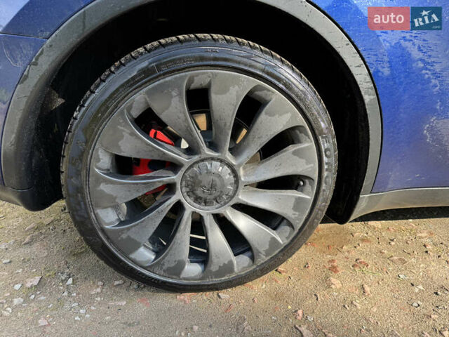 Синій Тесла Model Y, об'ємом двигуна 0 л та пробігом 57 тис. км за 31900 $, фото 3 на Automoto.ua
