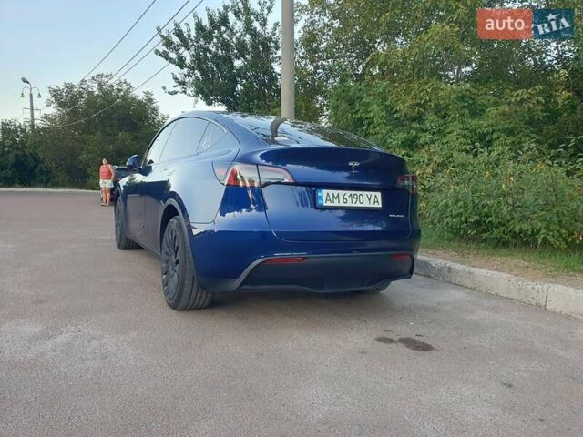 Синий Тесла Model Y, объемом двигателя 0 л и пробегом 31 тыс. км за 28000 $, фото 6 на Automoto.ua