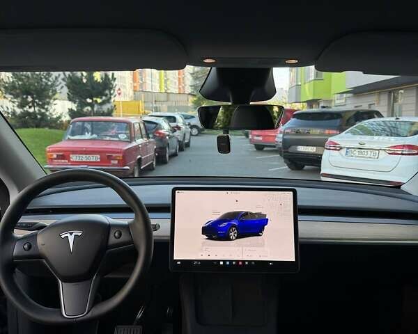 Синий Тесла Model Y, объемом двигателя 0 л и пробегом 27 тыс. км за 29499 $, фото 10 на Automoto.ua