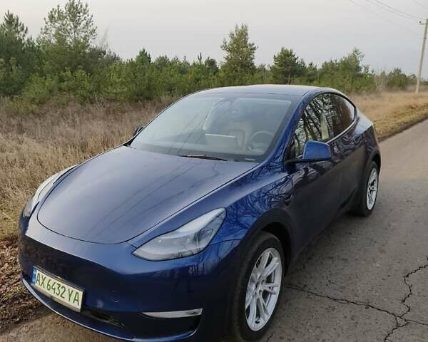Синій Тесла Model Y, об'ємом двигуна 0 л та пробігом 45 тис. км за 25800 $, фото 3 на Automoto.ua