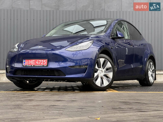 Синій Тесла Model Y, об'ємом двигуна 0 л та пробігом 82 тис. км за 26900 $, фото 2 на Automoto.ua
