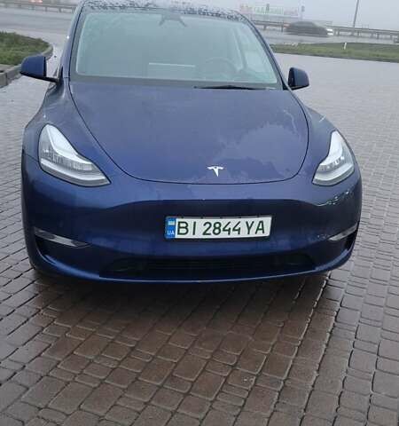 Синій Тесла Model Y, об'ємом двигуна 0 л та пробігом 48 тис. км за 32600 $, фото 6 на Automoto.ua