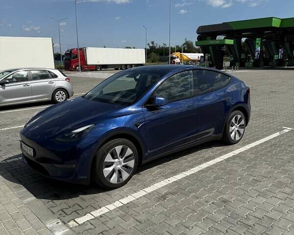 Синий Тесла Model Y, объемом двигателя 0 л и пробегом 13 тыс. км за 28500 $, фото 2 на Automoto.ua