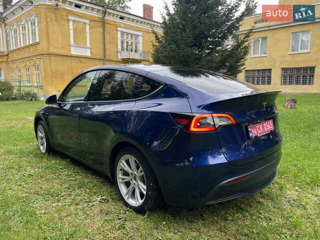 Синий Тесла Model Y, объемом двигателя 0 л и пробегом 37 тыс. км за 27270 $, фото 17 на Automoto.ua