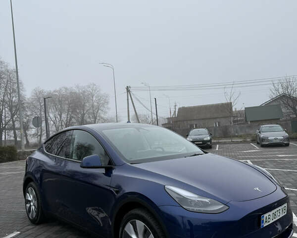 Синій Тесла Model Y, об'ємом двигуна 0 л та пробігом 49 тис. км за 27900 $, фото 1 на Automoto.ua