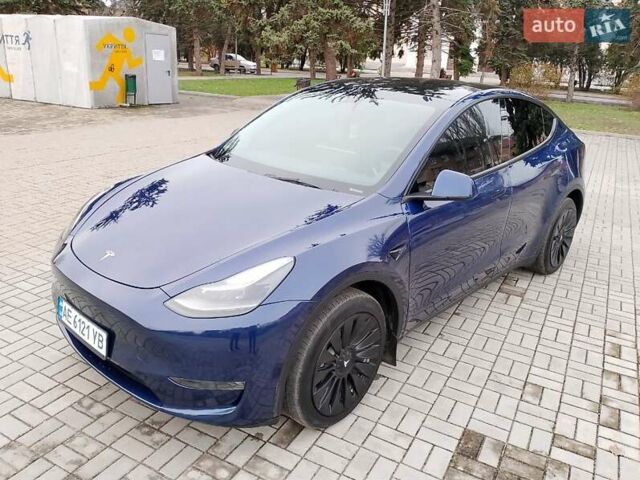 Синій Тесла Model Y, об'ємом двигуна 0 л та пробігом 54 тис. км за 30000 $, фото 14 на Automoto.ua