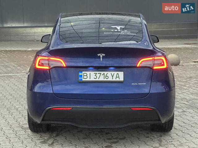 Синий Тесла Model Y, объемом двигателя 0 л и пробегом 36 тыс. км за 33000 $, фото 9 на Automoto.ua