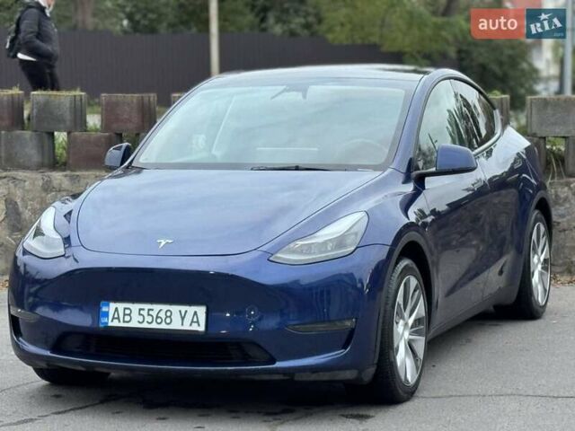 Синий Тесла Model Y, объемом двигателя 0 л и пробегом 35 тыс. км за 34999 $, фото 10 на Automoto.ua