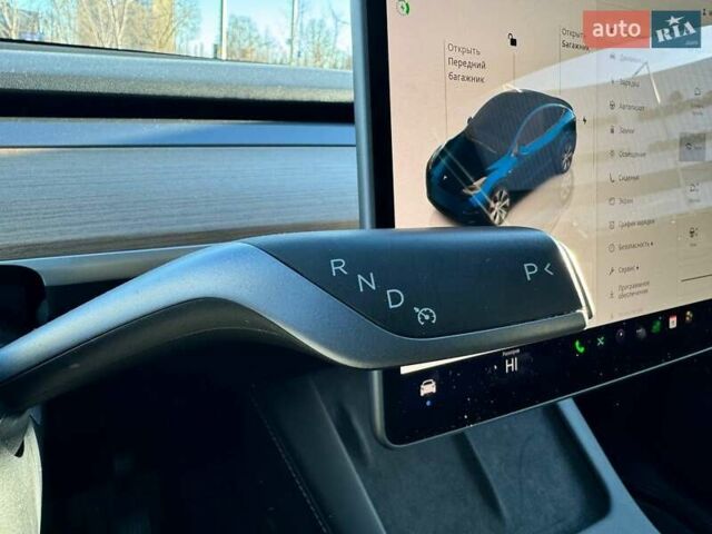 Синий Тесла Model Y, объемом двигателя 0 л и пробегом 48 тыс. км за 32990 $, фото 17 на Automoto.ua