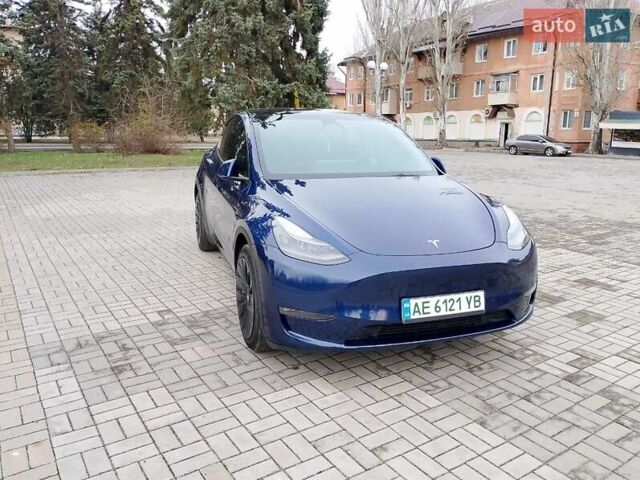Синій Тесла Model Y, об'ємом двигуна 0 л та пробігом 54 тис. км за 30000 $, фото 10 на Automoto.ua