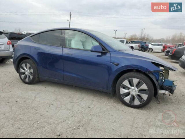 Синий Тесла Model Y, объемом двигателя 0 л и пробегом 9 тыс. км за 30000 $, фото 1 на Automoto.ua