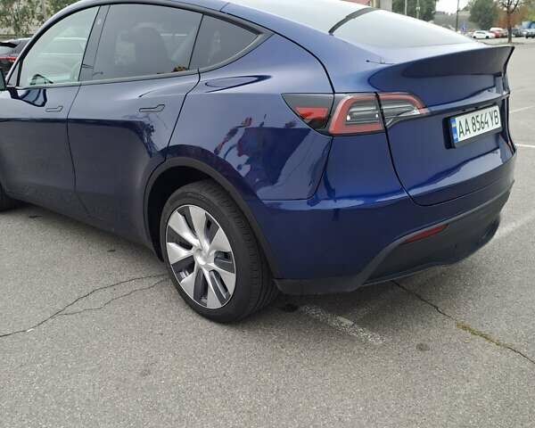 Синий Тесла Model Y, объемом двигателя 0 л и пробегом 34 тыс. км за 29150 $, фото 7 на Automoto.ua