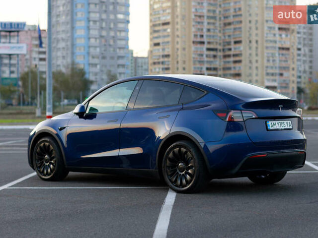 Синий Тесла Model Y, объемом двигателя 0 л и пробегом 11 тыс. км за 33300 $, фото 3 на Automoto.ua