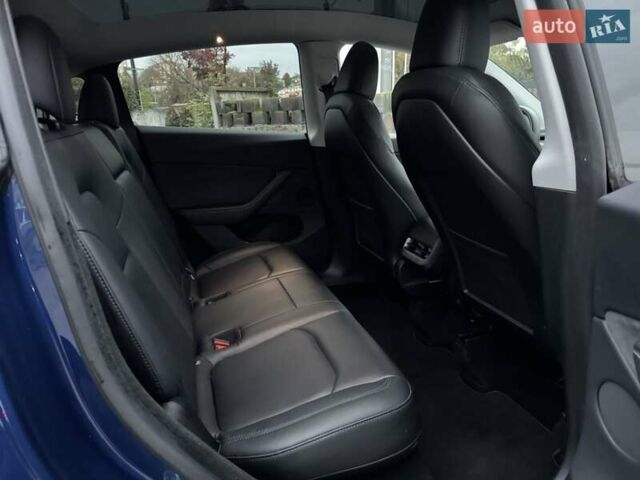 Синий Тесла Model Y, объемом двигателя 0 л и пробегом 35 тыс. км за 34999 $, фото 20 на Automoto.ua