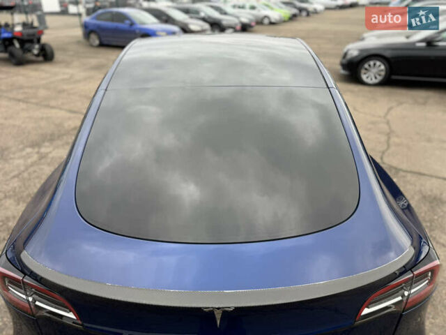 Синий Тесла Model Y, объемом двигателя 0 л и пробегом 36 тыс. км за 31000 $, фото 37 на Automoto.ua