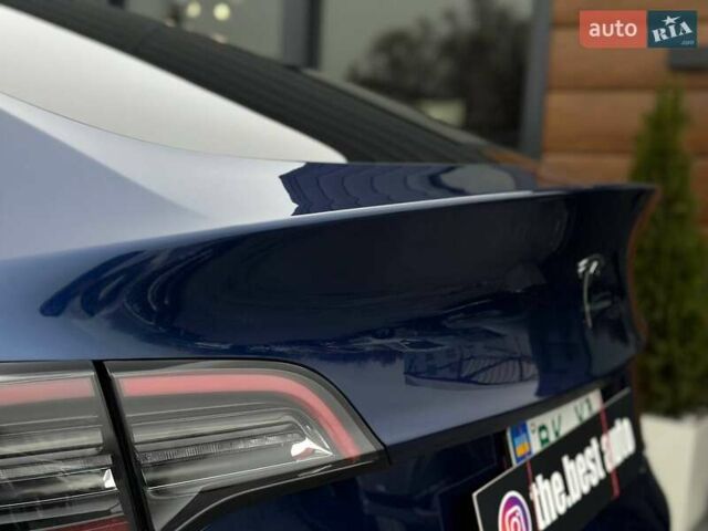 Синий Тесла Model Y, объемом двигателя 0 л и пробегом 10 тыс. км за 30494 $, фото 10 на Automoto.ua