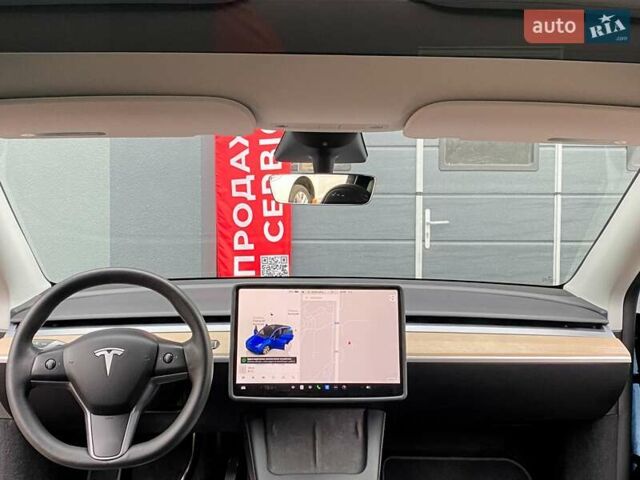 Синий Тесла Model Y, объемом двигателя 0 л и пробегом 35 тыс. км за 30999 $, фото 16 на Automoto.ua