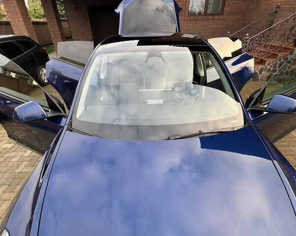 Синий Тесла Model Y, объемом двигателя 0 л и пробегом 32 тыс. км за 32800 $, фото 7 на Automoto.ua