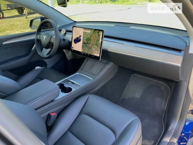 Синий Тесла Model Y, объемом двигателя 0 л и пробегом 13 тыс. км за 33000 $, фото 16 на Automoto.ua