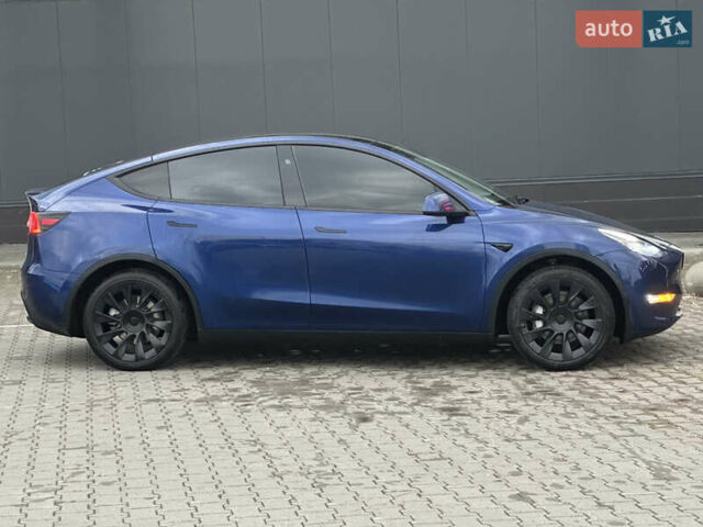 Синий Тесла Model Y, объемом двигателя 0 л и пробегом 36 тыс. км за 33000 $, фото 10 на Automoto.ua