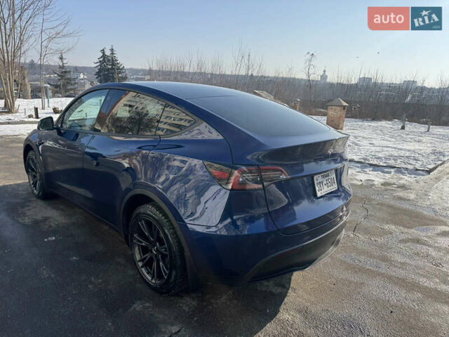 Синий Тесла Model Y, объемом двигателя 0 л и пробегом 21 тыс. км за 26500 $, фото 30 на Automoto.ua