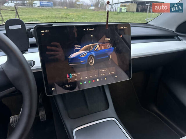 Синий Тесла Model Y, объемом двигателя 0 л и пробегом 47 тыс. км за 32000 $, фото 20 на Automoto.ua