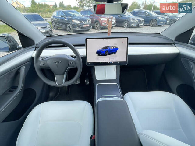 Синий Тесла Model Y, объемом двигателя 0 л и пробегом 6 тыс. км за 31900 $, фото 10 на Automoto.ua