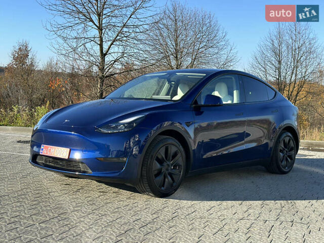 Синий Тесла Model Y, объемом двигателя 0 л и пробегом 10 тыс. км за 32500 $, фото 2 на Automoto.ua
