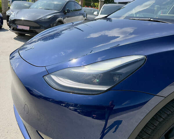 Синий Тесла Model Y, объемом двигателя 0 л и пробегом 1 тыс. км за 37500 $, фото 9 на Automoto.ua