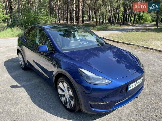 Синий Тесла Model Y, объемом двигателя 0 л и пробегом 18 тыс. км за 33500 $, фото 13 на Automoto.ua