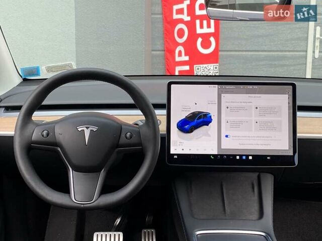 Синий Тесла Model Y, объемом двигателя 0 л и пробегом 16 тыс. км за 36999 $, фото 17 на Automoto.ua