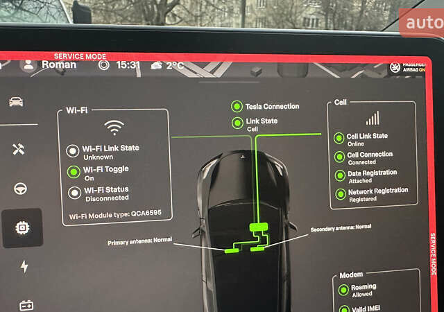 Синій Тесла Model Y, об'ємом двигуна 0 л та пробігом 38 тис. км за 25500 $, фото 18 на Automoto.ua