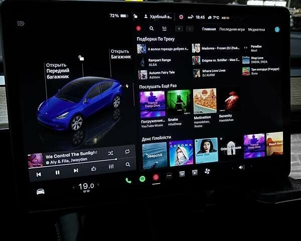 Синий Тесла Model Y, объемом двигателя 0 л и пробегом 9 тыс. км за 48800 $, фото 18 на Automoto.ua