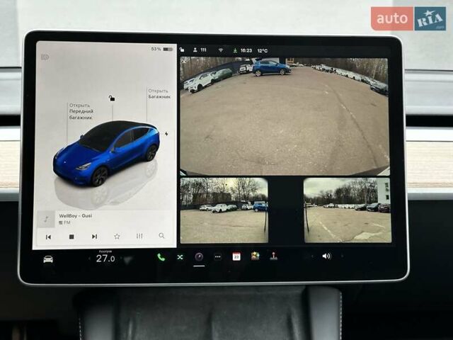 Синий Тесла Model Y, объемом двигателя 0 л и пробегом 12 тыс. км за 33999 $, фото 19 на Automoto.ua