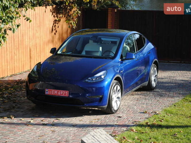 Синій Тесла Model Y, об'ємом двигуна 0 л та пробігом 24 тис. км за 26400 $, фото 3 на Automoto.ua