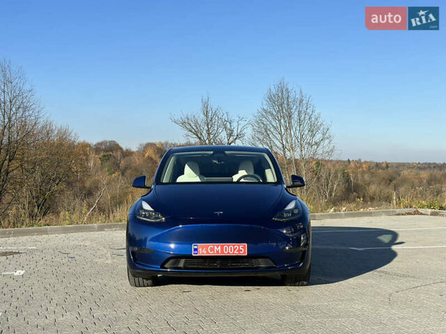 Синий Тесла Model Y, объемом двигателя 0 л и пробегом 10 тыс. км за 32500 $, фото 19 на Automoto.ua