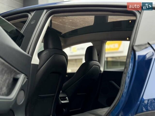 Синій Тесла Model Y, об'ємом двигуна 0 л та пробігом 5 тис. км за 35999 $, фото 15 на Automoto.ua