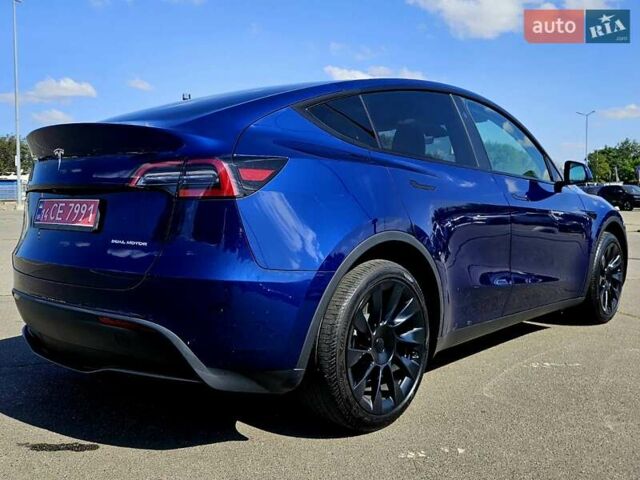 Синій Тесла Model Y, об'ємом двигуна 0 л та пробігом 45 тис. км за 29900 $, фото 15 на Automoto.ua