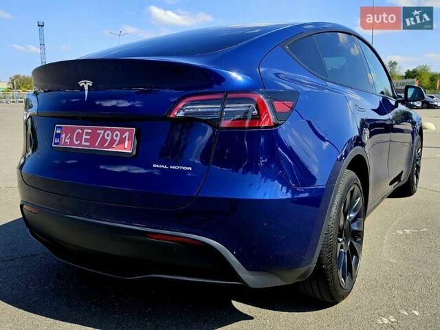 Синій Тесла Model Y, об'ємом двигуна 0 л та пробігом 45 тис. км за 29900 $, фото 13 на Automoto.ua