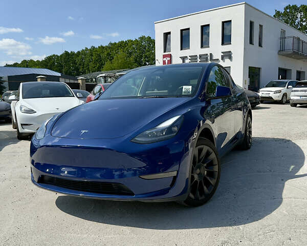 Синий Тесла Model Y, объемом двигателя 0 л и пробегом 1 тыс. км за 37500 $, фото 10 на Automoto.ua
