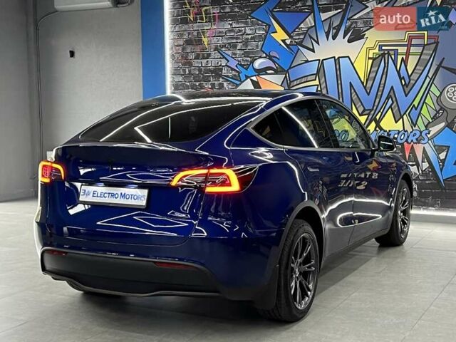 Синий Тесла Model Y, объемом двигателя 0 л и пробегом 8 тыс. км за 34199 $, фото 16 на Automoto.ua
