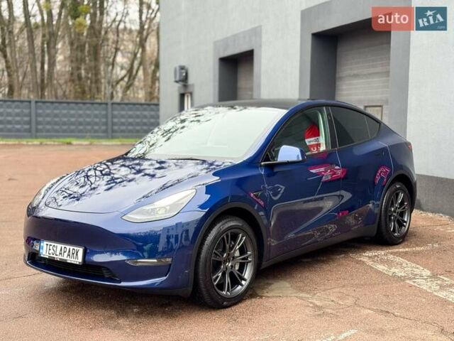 Синій Тесла Model Y, об'ємом двигуна 0 л та пробігом 5 тис. км за 35999 $, фото 3 на Automoto.ua