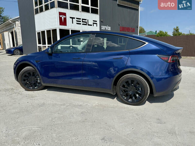 Синий Тесла Model Y, объемом двигателя 0 л и пробегом 1 тыс. км за 37500 $, фото 16 на Automoto.ua