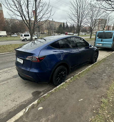 Синій Тесла Model Y, об'ємом двигуна 0 л та пробігом 38 тис. км за 25500 $, фото 2 на Automoto.ua