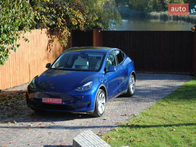 Синій Тесла Model Y, об'ємом двигуна 0 л та пробігом 24 тис. км за 26400 $, фото 4 на Automoto.ua